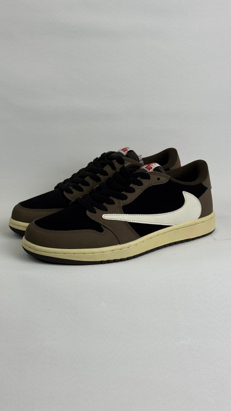 کتونی نایک :مدل تراویس موکا Nike x Travis Scott Air Jordan 1 Retro High OG "Mocha" محصول :ویتنام