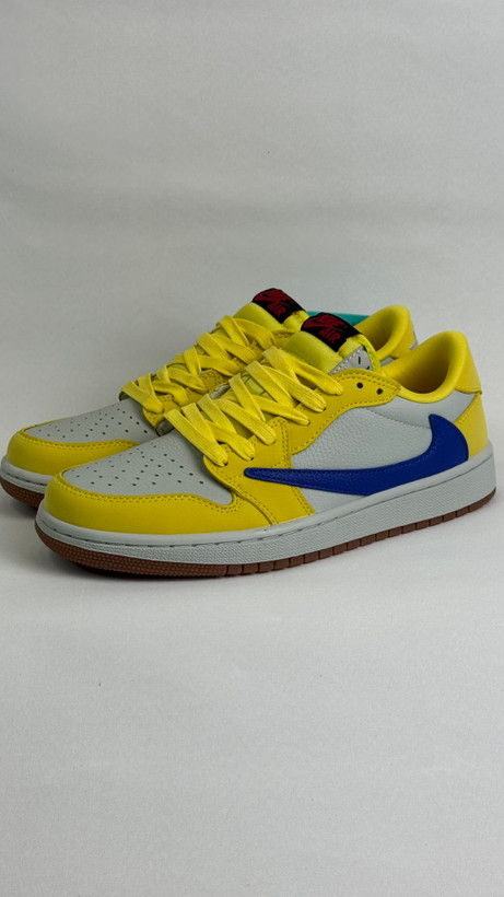 کتونی نایک:مدل تراویس کناری Nike Air Jordan 1 Low OG SP Travis Scott Canary محصول:ویتنام
