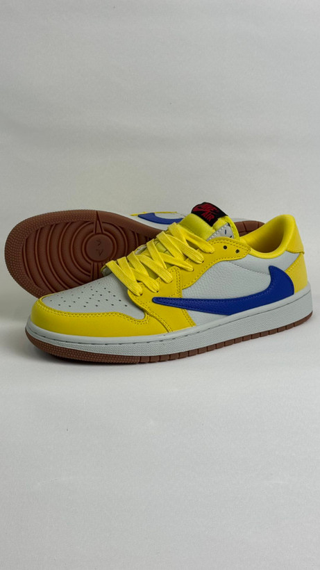 کتونی نایک:مدل تراویس کناری Nike Air Jordan 1 Low OG SP Travis Scott Canary محصول:ویتنام