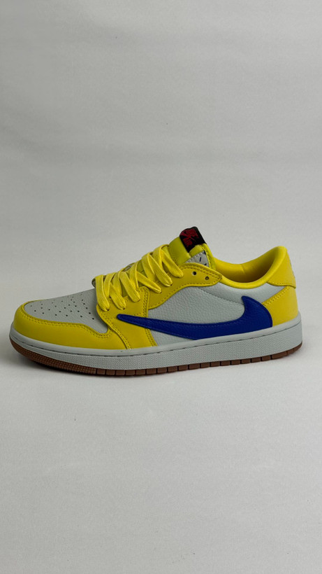 کتونی نایک:مدل تراویس کناری Nike Air Jordan 1 Low OG SP Travis Scott Canary محصول:ویتنام