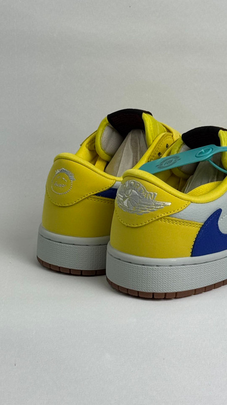 کتونی نایک:مدل تراویس کناری Nike Air Jordan 1 Low OG SP Travis Scott Canary محصول:ویتنام