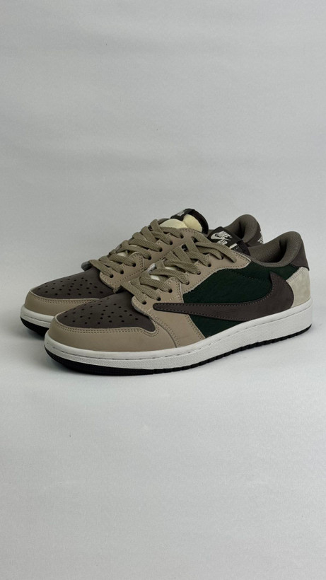 کتونی نایک:مدل تراویس جنگلی Nike SB Dunk Low Travis Scott (Olive/Green محصول ویتنام