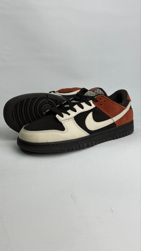 کتونی نایک: نایک دانک لو "پاندای قرمز" -- Nike Dunk Low "Velvet Brown Black" or Nike Dunk Low "Red Panda" محصول :ویتنام