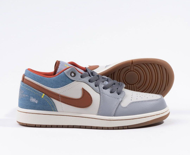 کتونی نایکی :مدل ایر جردن ۱ لو فانتوم دنیم : Air Jordan 1 Low Phantom Denim محصول :ویتنام