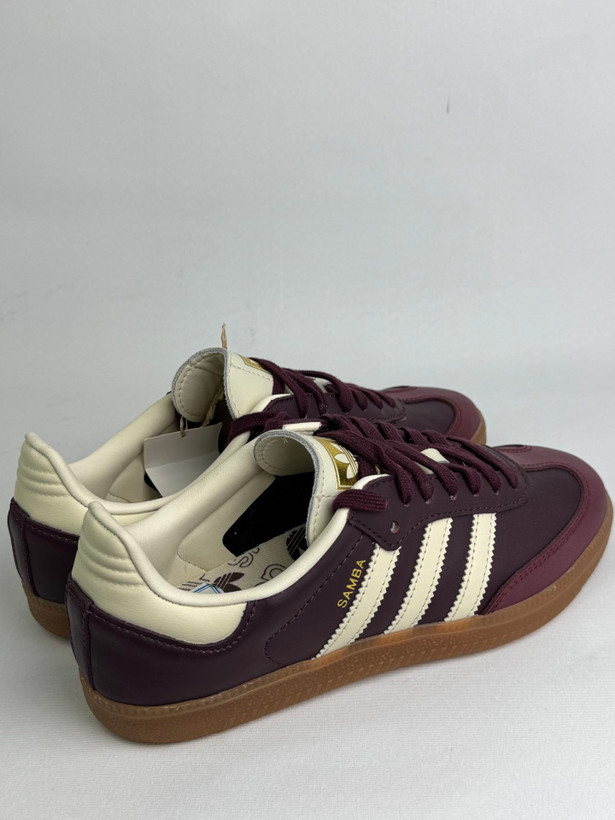 کتونی آدیداس: مدل آدیداس سامبا OG زرشکی (یا مارون) Adidas Samba OG Maroon محصول :ویتنام