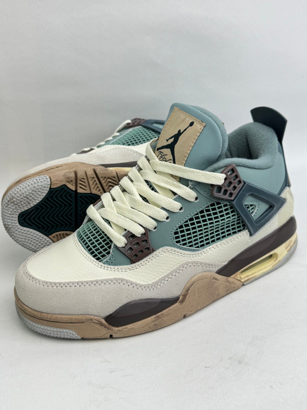 کتونی : جردن فور رترو اسنورلکس کاستوم Nike Air Jordan 4 Retro Snorlax محصول : ویتنام