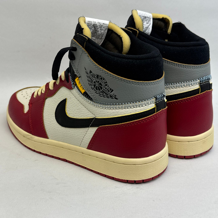 کتونی : ایر جوردن ۱ ریترو های اوجی یونین الاِی – بلکتو/قرمز Air Jordan 1 Retro High OG “Union LA – Black Toe/Red” محصول : ویتنام
