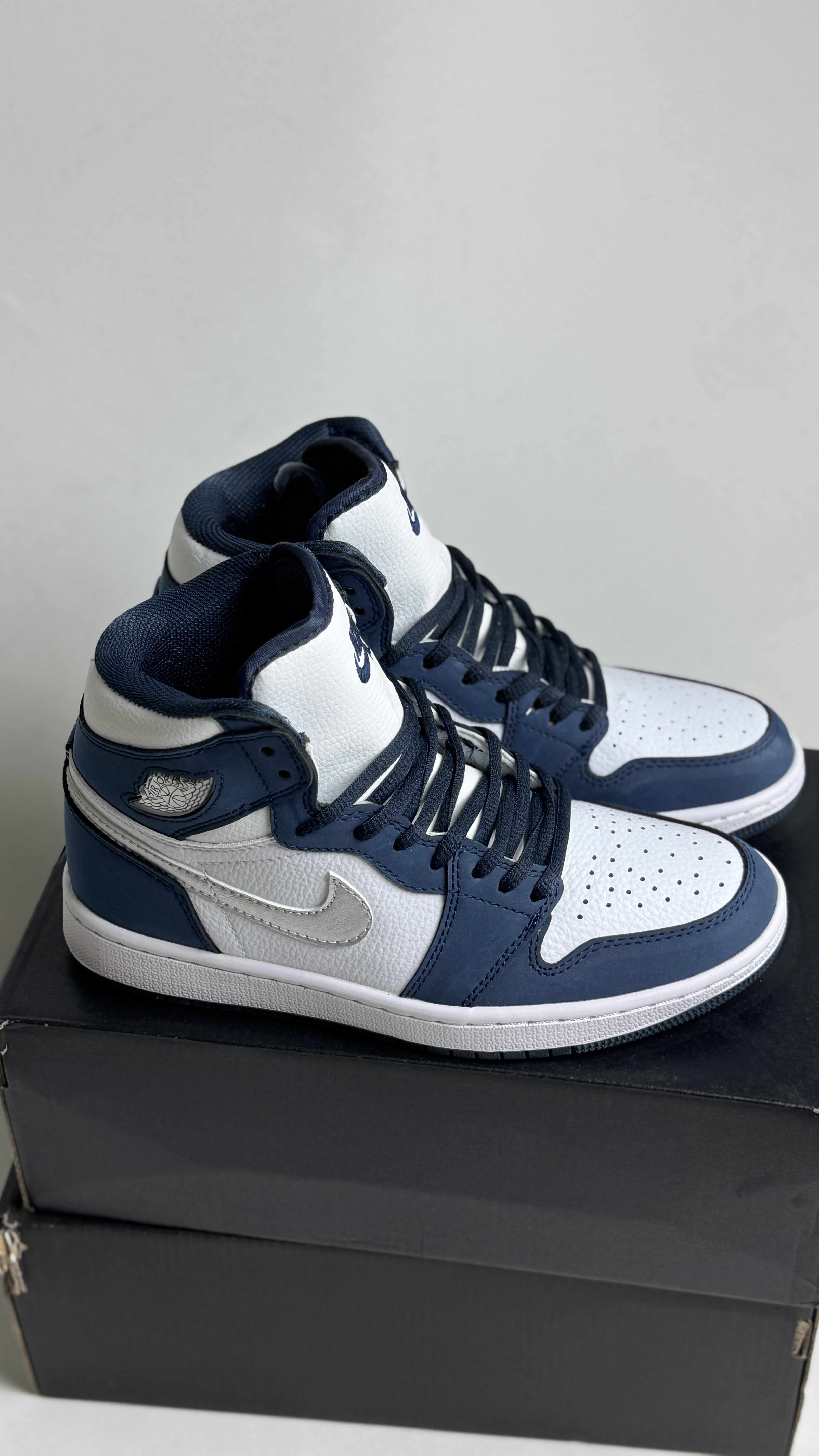 کتونی ایر جردن ۱ های او جی (کو.جی.پی) «میدنایت ناوی» Air Jordan 1 High OG CO.JP "Midnight Navy"